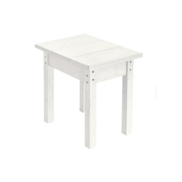 Small Rectangle Table White