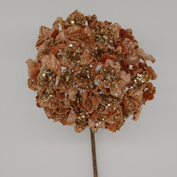 Rose Gold Hydrangea
