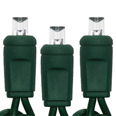 50 Light LED Set with 5MM Wide Angle Lens Twinkle