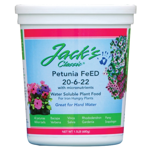 Jack's Classic Petunia FeED 20-6-22