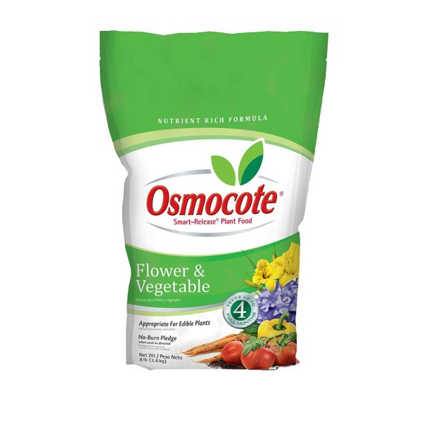 Osmocote Smart Release Plant Food for Flowers and Vegetables, 8 pound bag